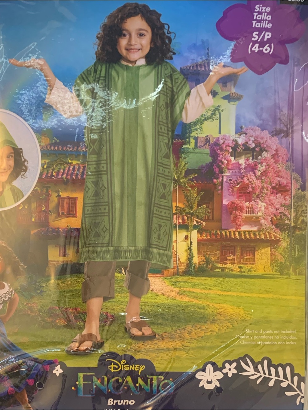 Disney Bruno Kids Costume - Green with Brown Accents